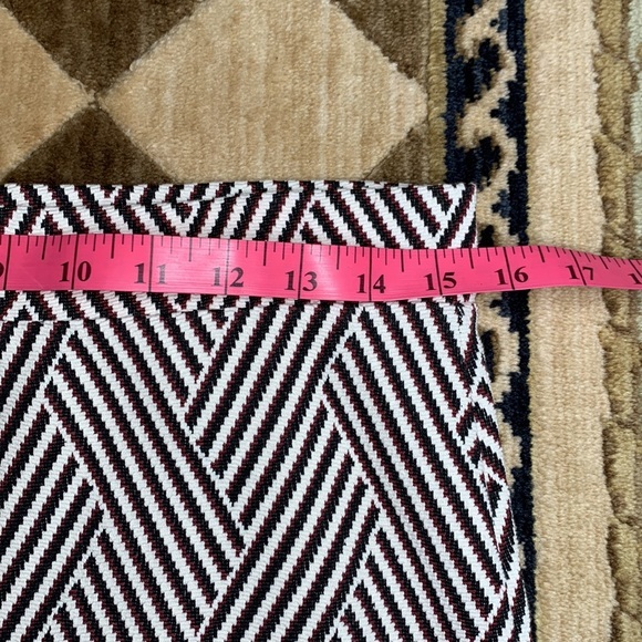 Maeve Anthropologie chevron pencil skirt - Picture 7 of 9